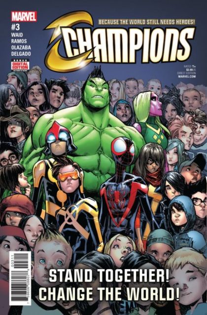 Champions, Vol. 2 (Marvel) #3A Humberto Ramos Regular