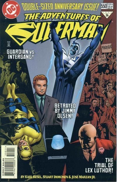 The Adventures of Superman #550A Direct Edition