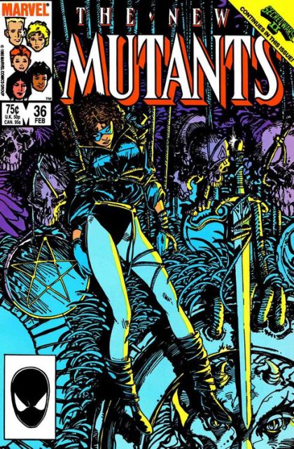 New Mutants, Vol. 1 #36A Direct Edition