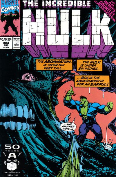 The Incredible Hulk, Vol. 1 #384A Direct Edition