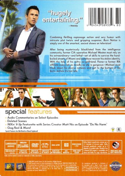 Burn Notice: Season 2 - DVD