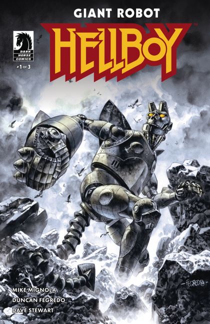 Giant Robot Hellboy #1A Duncan Fegredo Regular
