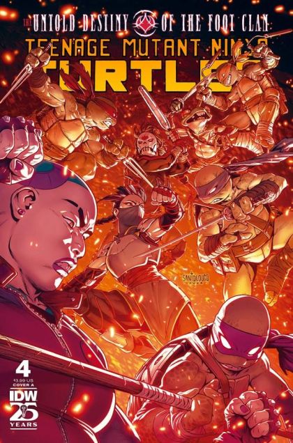 Teenage Mutant Ninja Turtles: The Untold Destiny of the Foot Clan #4A Mateus Santolouco Regular