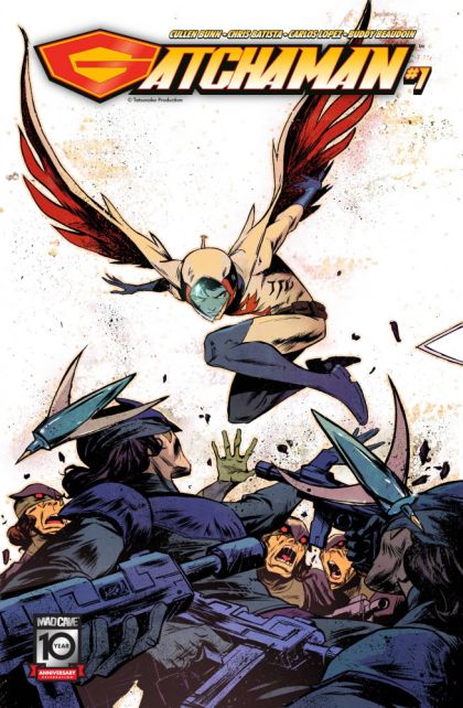 Gatchaman #1B Sanford Greene Variant