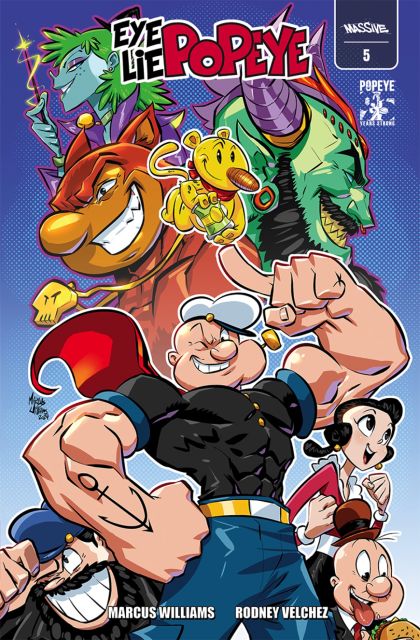 Eye Lie Popeye (Massive) #5B Marcus Williams Variant