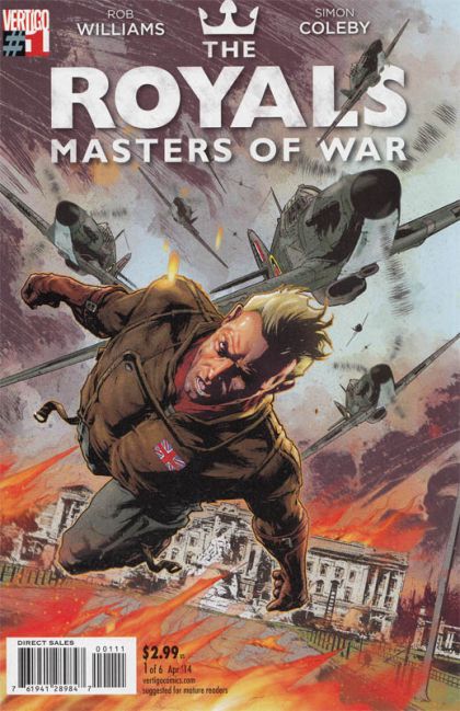 The Royals: Masters of War #1A Simon Coleby Regular Cover