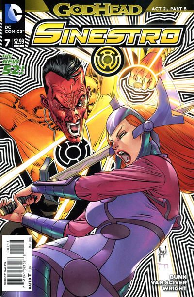 Sinestro #7A Guillem March Regular Cover