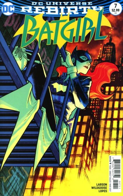 Batgirl, Vol. 5 #7B Variant Francis Manapul Cover