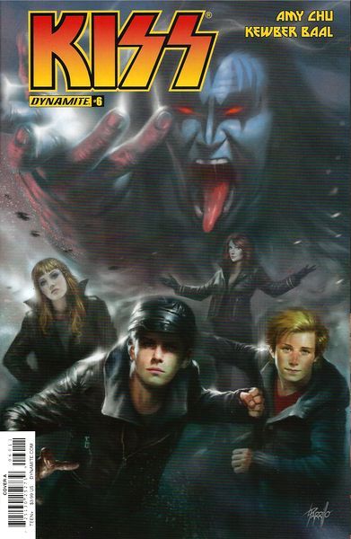 Kiss (Dynamite Entertainment) #6A Cover A by Lucio Parrillo