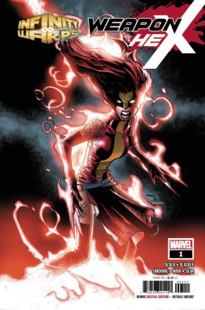 Infinity Warps: Weapon Hex #1A Regular Humberto Ramos Cover