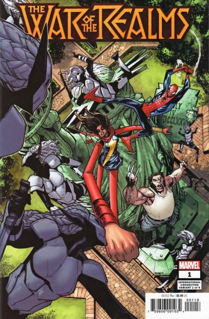 War of the Realms #1L Variant Humberto Ramos International Cover