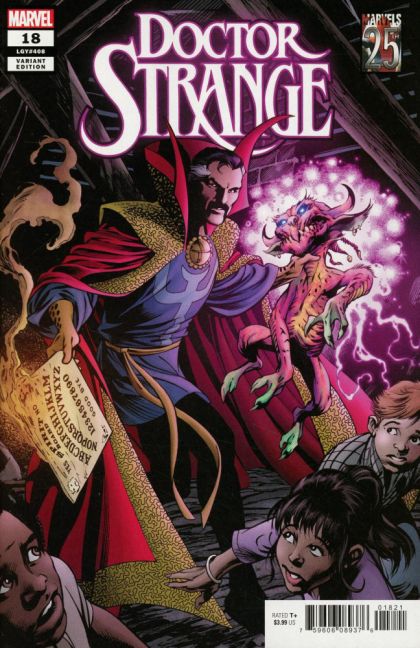 Doctor Strange, Vol. 5 #18B Variant Alan Davis Marvels 25th Tribute Cover