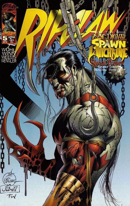 Ripclaw, Vol. 2 #5A Direct Edition