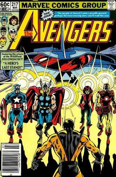 The Avengers, Vol. 1 #217B Newsstand Edition