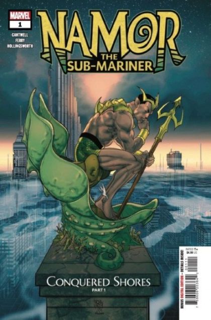 Namor, Vol. 2 #1A Regular Pasqual Ferry Cover