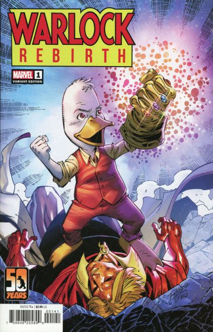 Warlock: Rebirth #1D Ron Lim Howard the Duck Variant