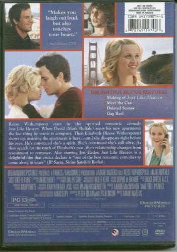Just Like Heaven (2005) - DVD