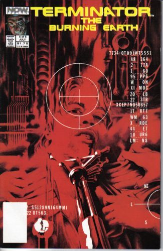 The Terminator: The Burning Earth #5A Direct Edition
