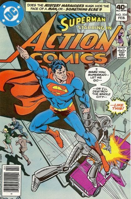 Action Comics, Vol. 1 #504B Newsstand Edition