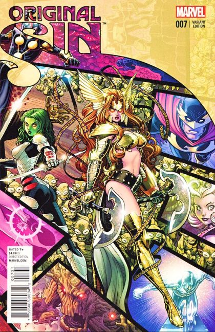 Original Sin #7C Variant Arthur Adams Interlocking Battle Cover