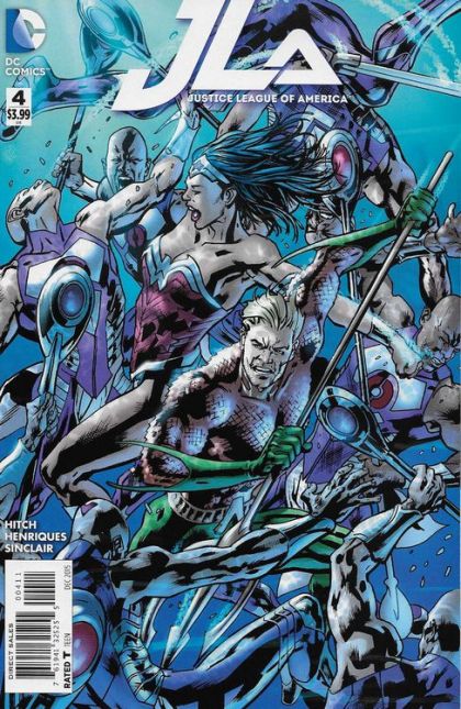 Justice League of America, Vol. 4 #4A Bryan Hitch Regular Cover