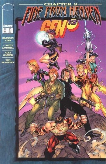 Gen 13, Vol. 2 (1995-2002) #11A J. Scott Campbell Regular