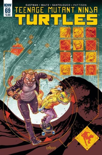 Teenage Mutant Ninja Turtles, Vol. 5 #69A Regular Mateus Santolouco Cover