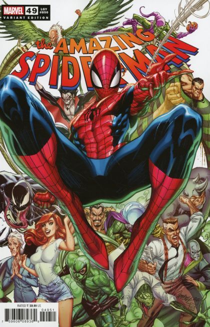 The Amazing Spider-Man, Vol. 5 #49E Variant J Scott Campbell Cover