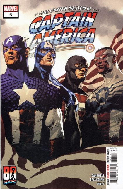 The United States of Captain America #5A Regular Gerald Parel Cover