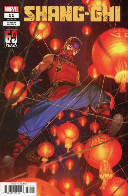 Shang-Chi, Vol. 2 #11B Rahzzah Spider-Man Cover