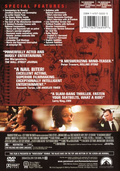 The Manchurian Candidate (2004) - DVD