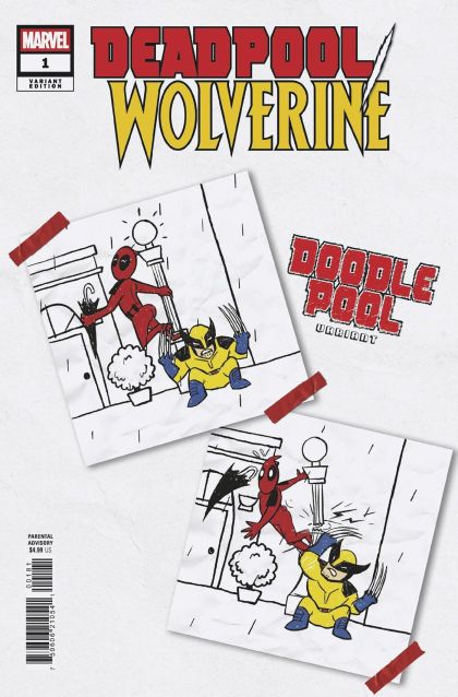 Deadpool / Wolverine #1G Doodlepool Variant