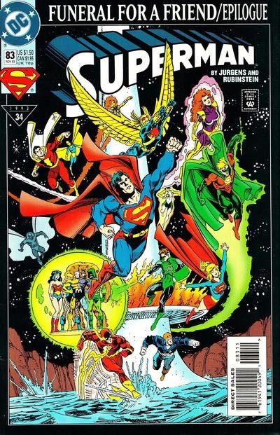 Superman, Vol. 2 #83A Direct Edition