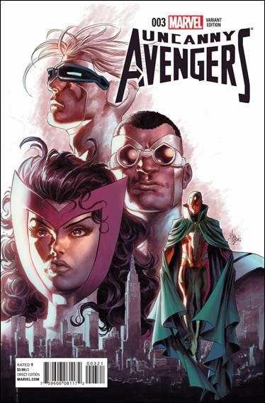 Uncanny Avengers, Vol. 2 #3B Mike Deodato Jr. Variant Cover