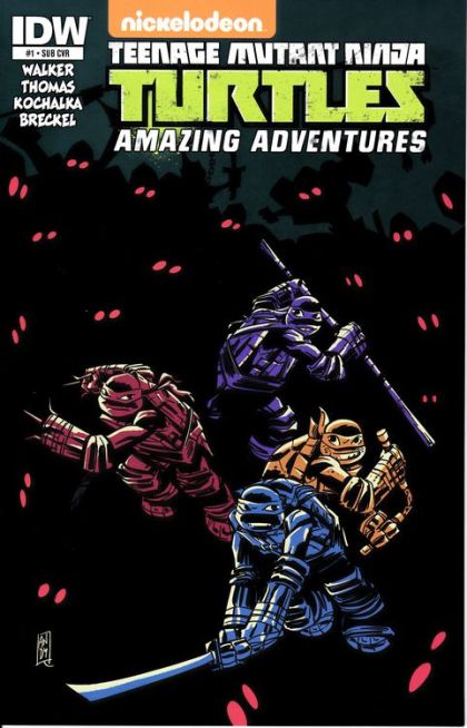Teenage Mutant Ninja Turtles: Amazing Adventures #1SUB Subscription Variant