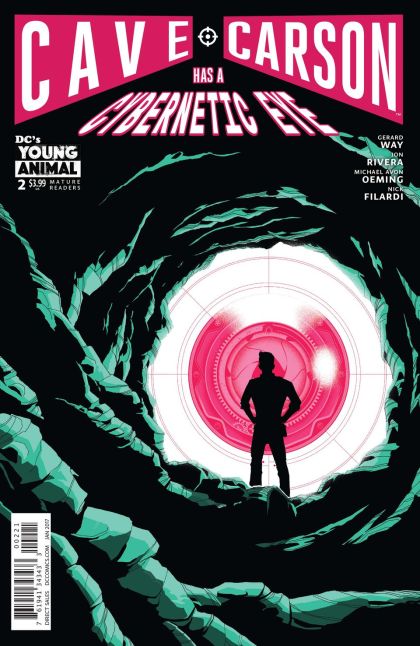 Cave Carson Has A Cybernetic Eye #2B Variant Matt Taylor Cover