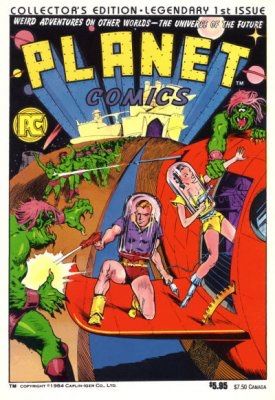 Planet Comics, Vol. 2 (Pacific Comics) #1 First Edition