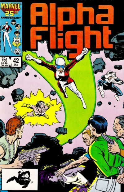 Alpha Flight, Vol. 1 #42A Direct Edition
