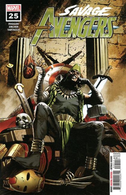 Savage Avengers, Vol. 1 #25A Regular Valerio Giangiordano Cover