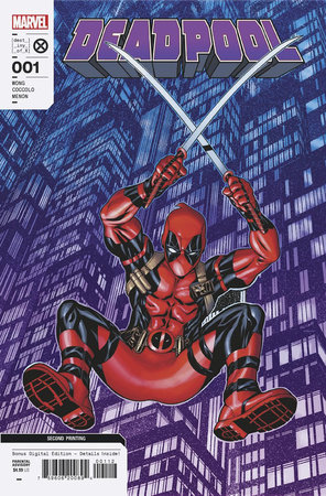 Deadpool, Vol. 8 #1R 2nd Printing Todd Nauck