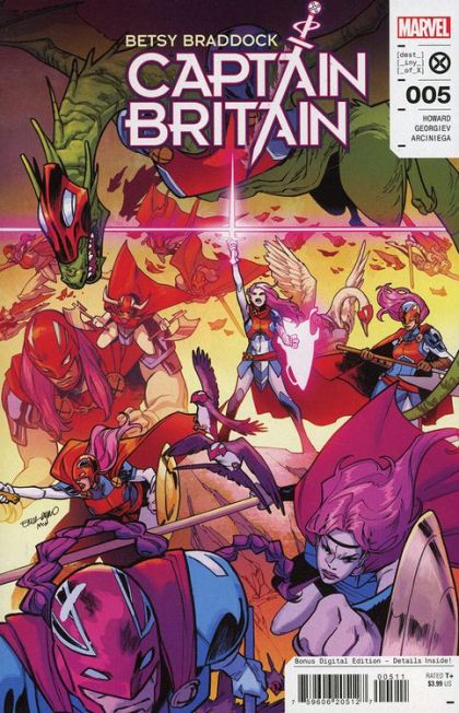 Betsy Braddock: Captain Britain #5 Erica D'Urso Regular