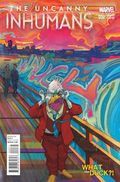 The Uncanny Inhumans #0G Bill Ward What the Duck?! Variant