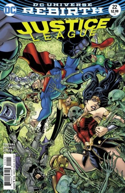 Justice League, Vol. 2 #22B Nick Bradshaw Variant Cover