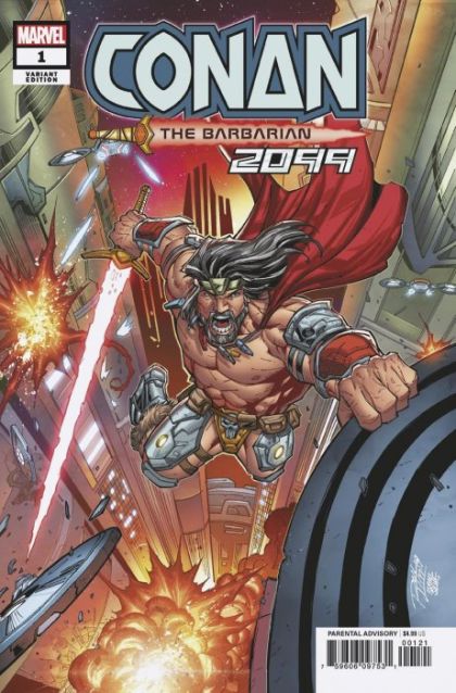 Conan 2099, Vol. 1 #1B Variant Ron Lim Cover