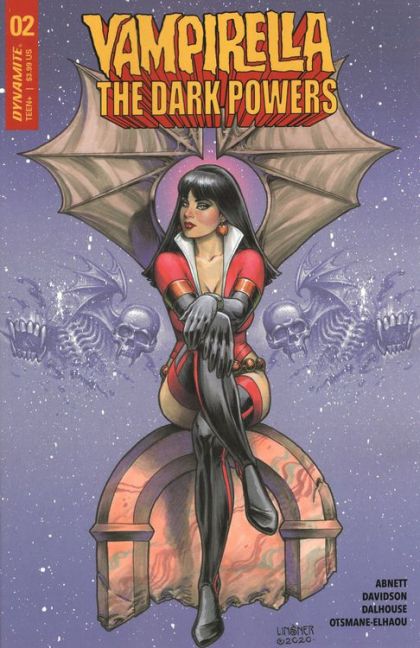 Vampirella: The Dark Powers #2B Variant Joseph Michael Linsner Cover