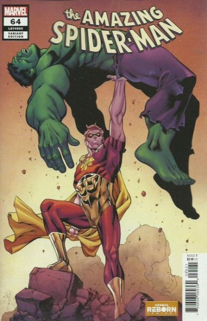 The Amazing Spider-Man, Vol. 5 #64B Carlos Pacheco Reborn Variant Cover