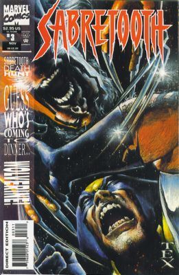 Sabretooth, Vol. 1 #3A Direct Edition