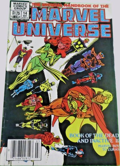 Official Handbook of the Marvel Universe, Vol. 1 #14C Canadian Price Variant