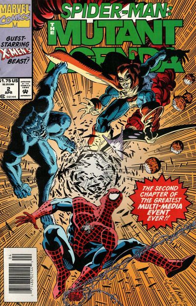 Spider-Man: The Mutant Agenda #2B Newsstand Edition