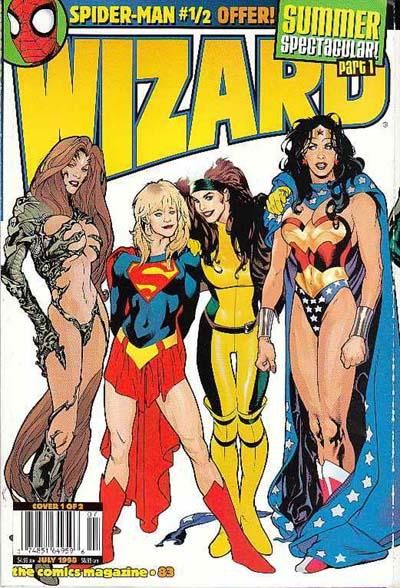 Wizard: The Magazine of Comics, Entertainment and Pop Culture #83/1 Sexy women by Adam Hughes